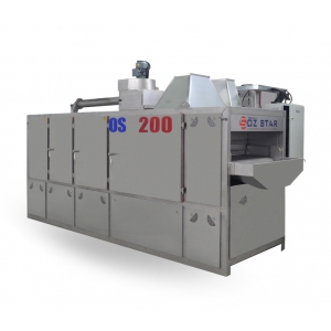 OS - 200 paletli kavurma makinası, düşük NOX emisyonuna sahip 2 adet yüksek performanslı çift kademeli brülörlerle donatılmıştır. Kullanıcı ürün tariflerini...