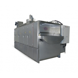 OS -300 paletli kavurma makinası düşük NOx emisyonuna sahip yüksek performanslı iki kademeli brülör ile güçlendirilmiş bantlı bir kuruyemiş kavurma fırınıdır.